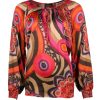 Damen Grace Blusen / Tuniken | Multicolour Print