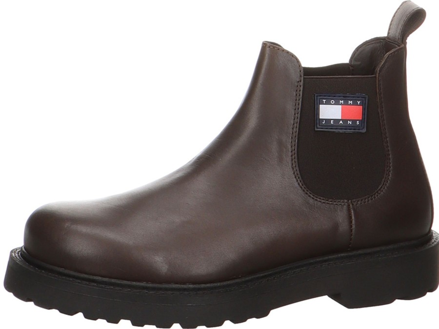 Herren Tommy Hilfiger Boots | Chelsea Boot Aus Nappaleder