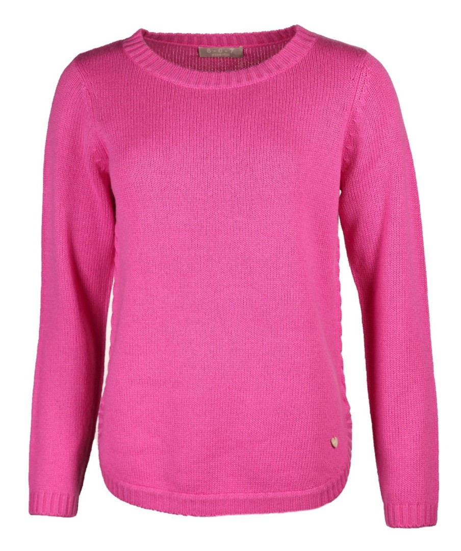 Damen six-o-seven Pullover | Strickpullover In Pink