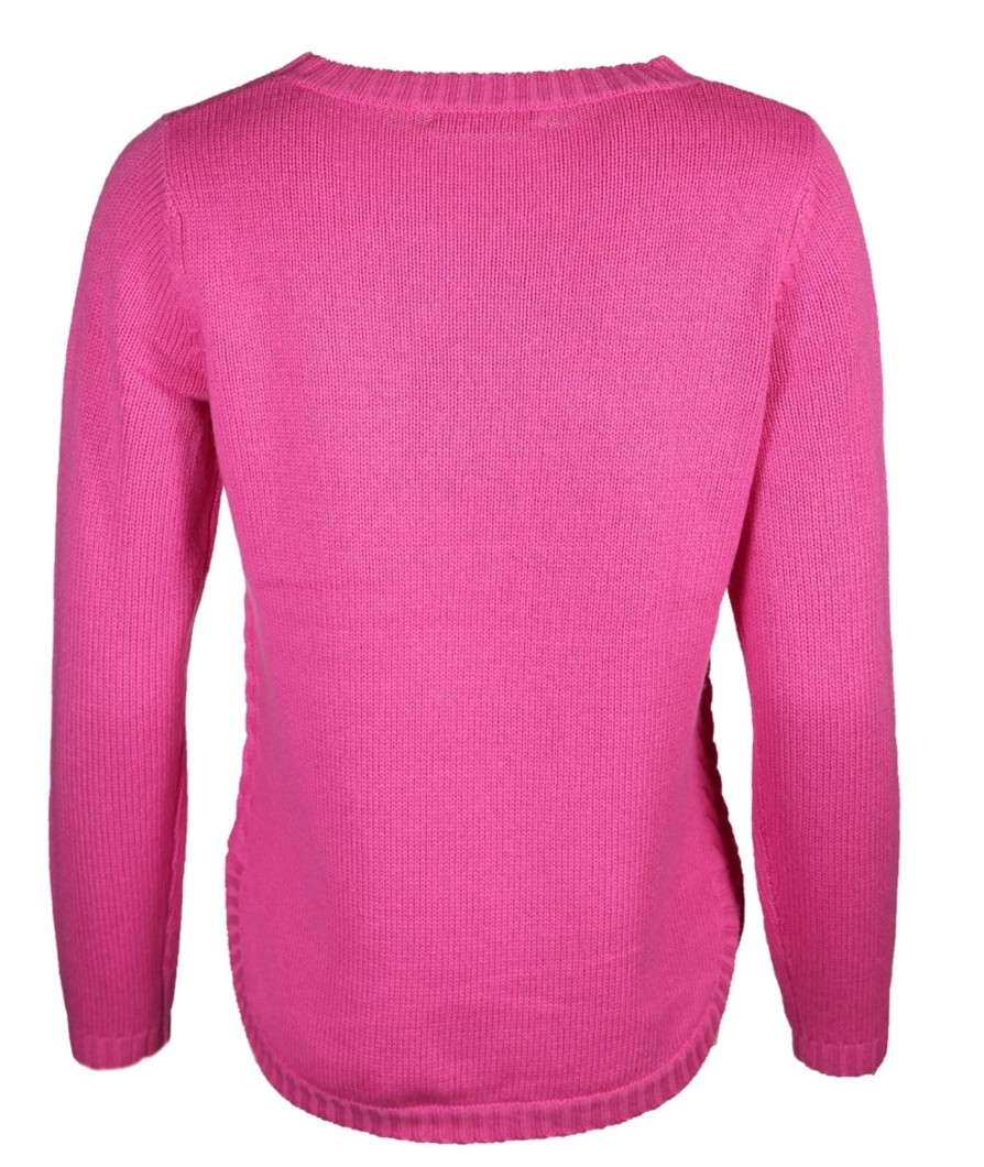 Damen six-o-seven Pullover | Strickpullover In Pink