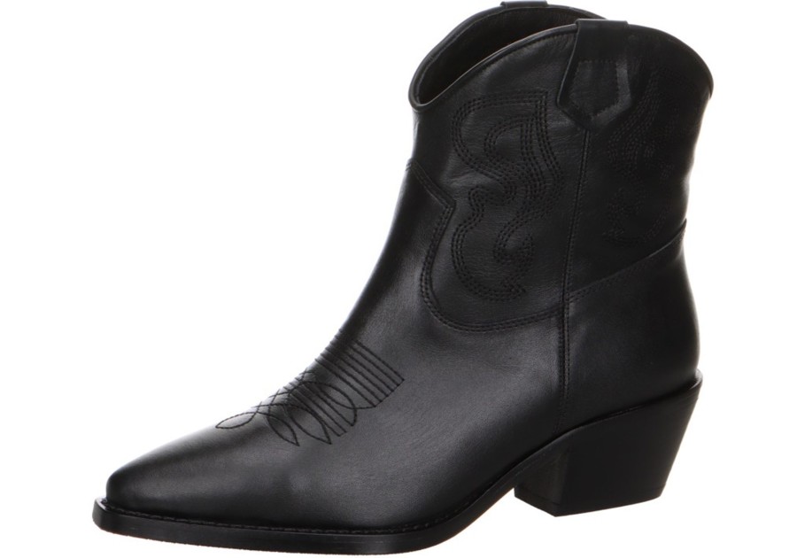 Damen Babouche Boots / Booties | Eleganter Cowboystiefel - Anouk