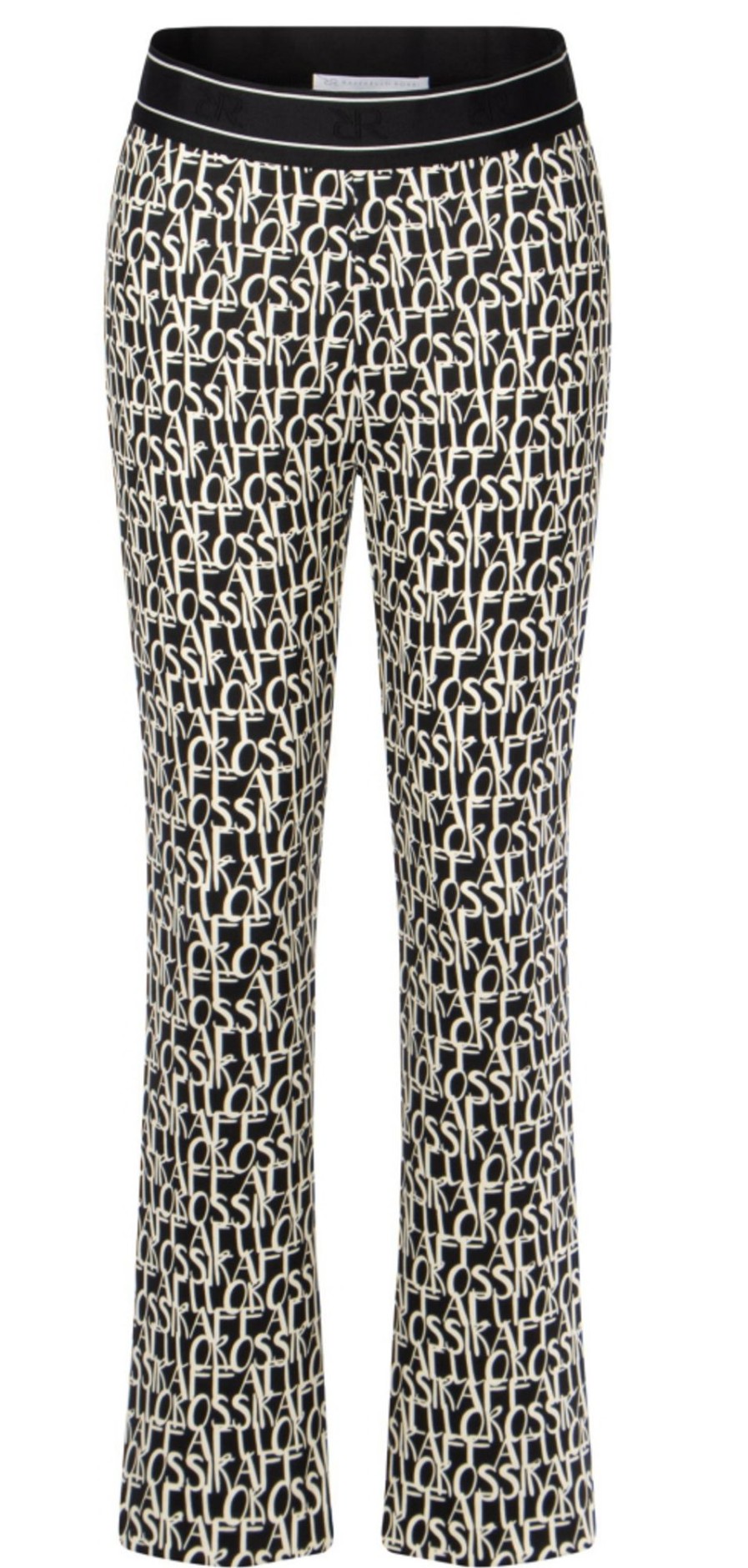 Damen Raffaello Rossi Jeans / Hosen | Hose Mit Schriftzug-Print - Macy G 7/8