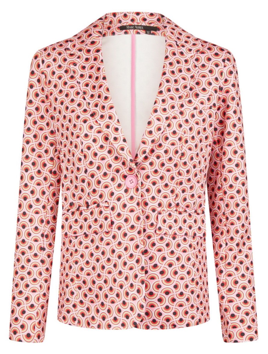 Damen Marc Aurel Blazer | Blazer Mit Minimalprint