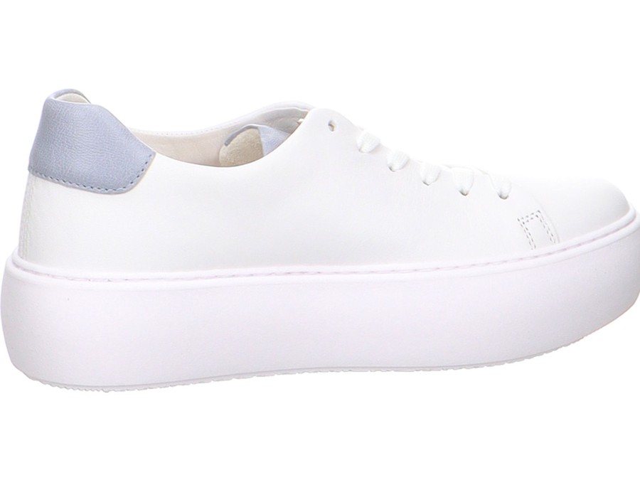 Damen Gabor Halbschuhe | Weiser Sneaker Mit Silberakzenten