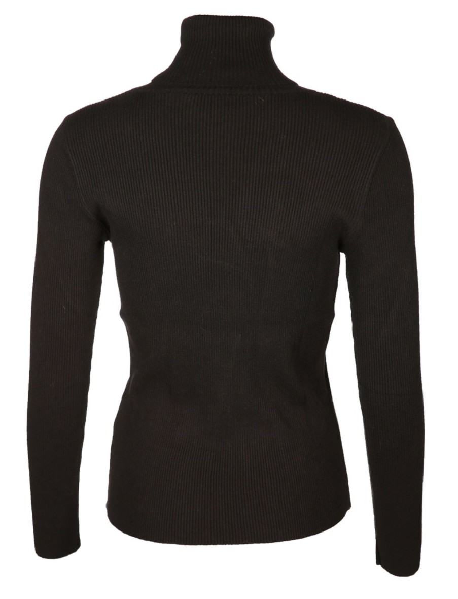 Damen Herrlicher Pullover | Rollkragen Mit Rippstrickmuster - Sinah