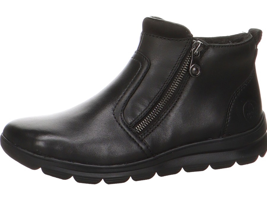 Damen Rieker Stiefeletten | Kurzschaftstiefel In Schwarz