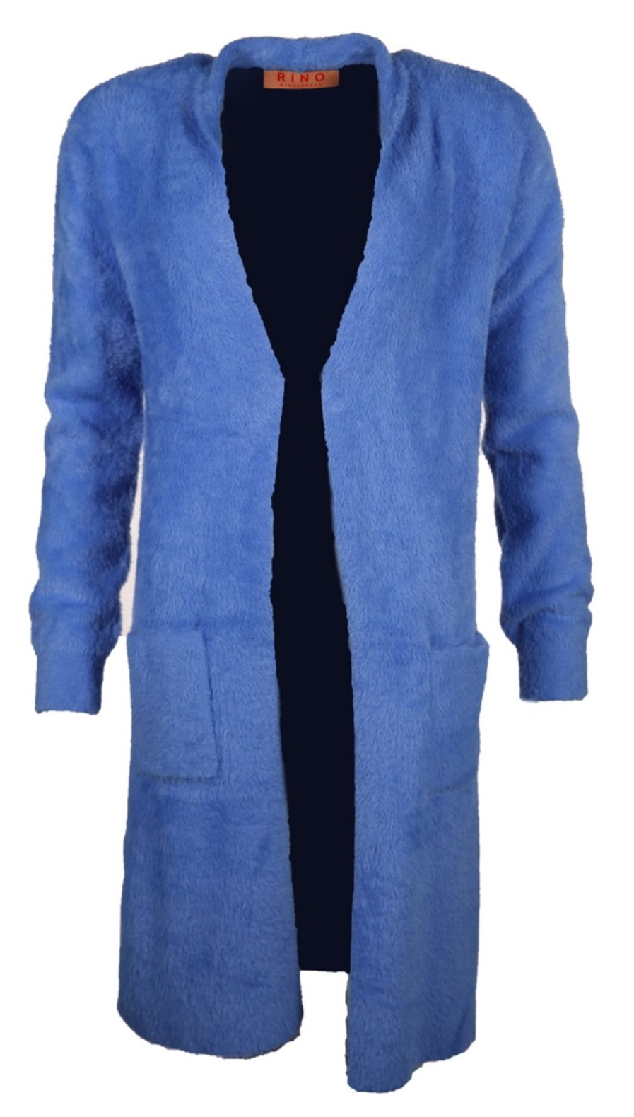 Damen Rino & Pelle Mantel / Jacken | Strickjacke In Kunstfell-Qualitat - Gambler