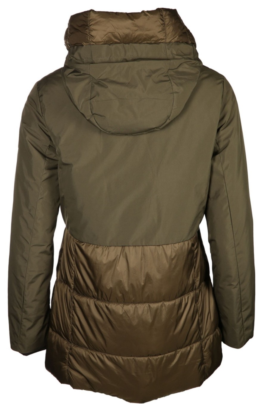 Damen Green Goose Mantel / Jacken | Jacke Im Doppel-Look