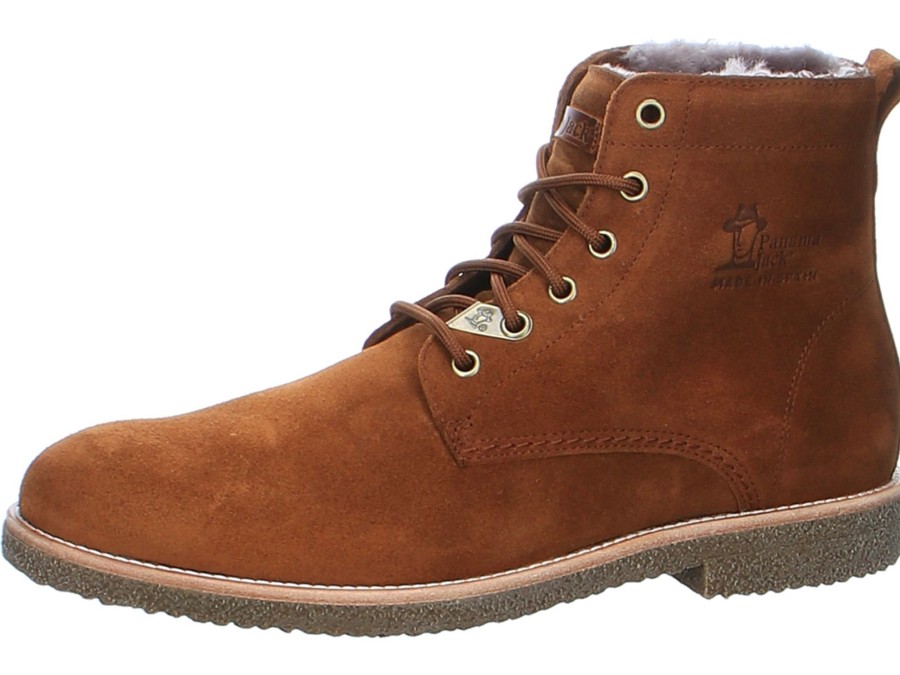 Herren Panama Jack Boots | Schnurboot Mit Lammfell - Glasgow Igloo C17