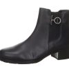 Damen Gabor Warmfutter | Stiefelette Mit Stretcheinsatz