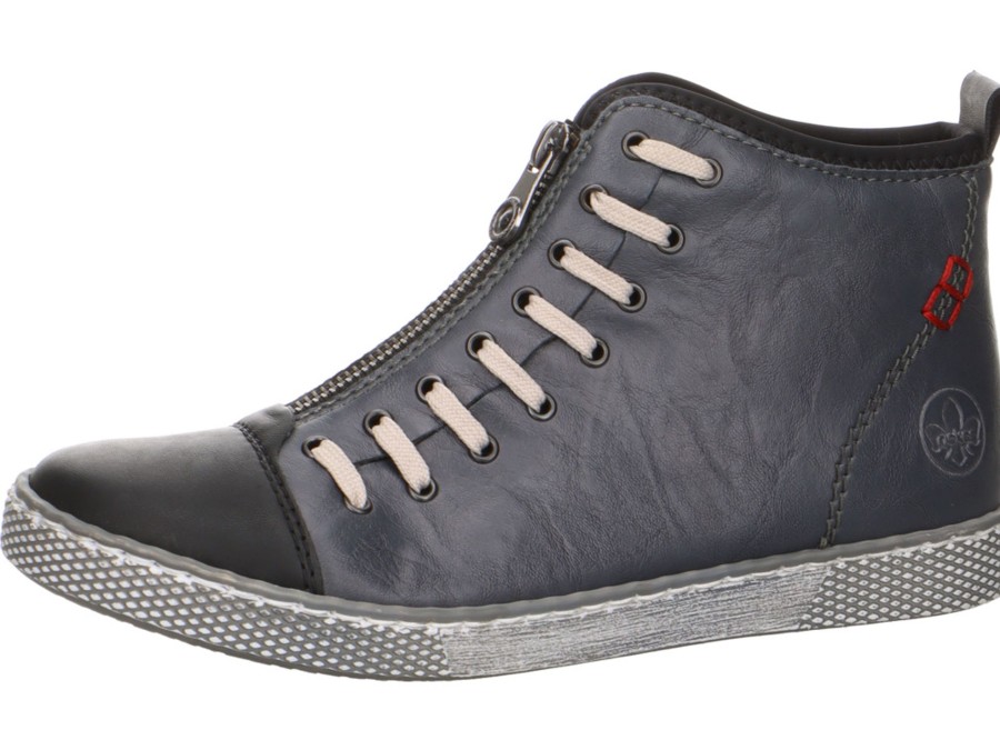 Damen Rieker Sneaker | Sneaker In Graphitgrau