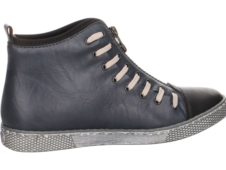 Damen Rieker Sneaker | Sneaker In Graphitgrau