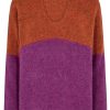 Damen Mos Mosh Pullover | Pullover Im Zweifarbigem Design