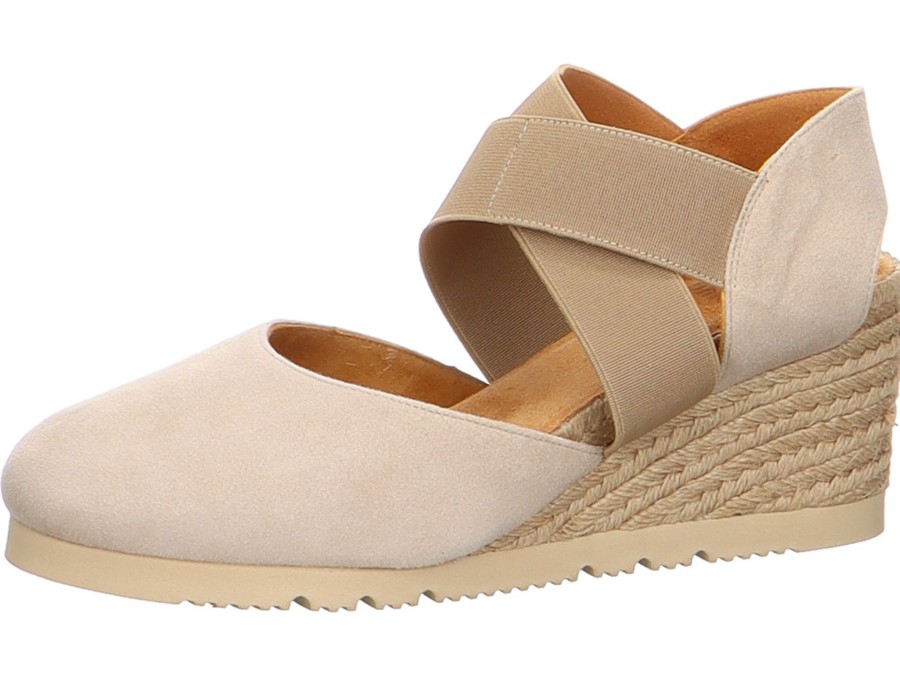 Damen Unisa Sandaletten | Wedges Aus Veloursleder - Macia