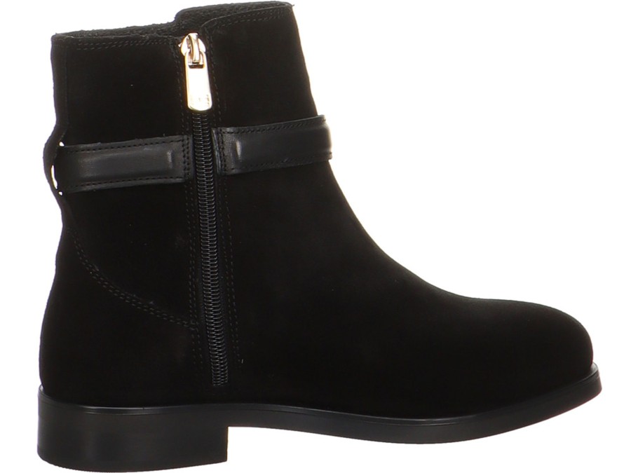 Damen Tommy Hilfiger Stiefeletten | Stiefelette Mit Dekoriemchen