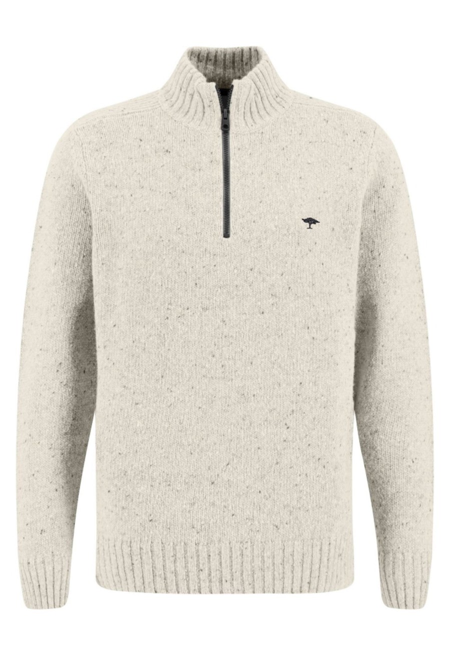 Herren Fynch-Hatton Pullover | Melierter Troyer