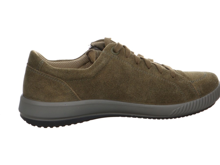 Damen Legero Halbschuhe | Khakifarbener Rauleder Sneaker - Tanaro 5.0