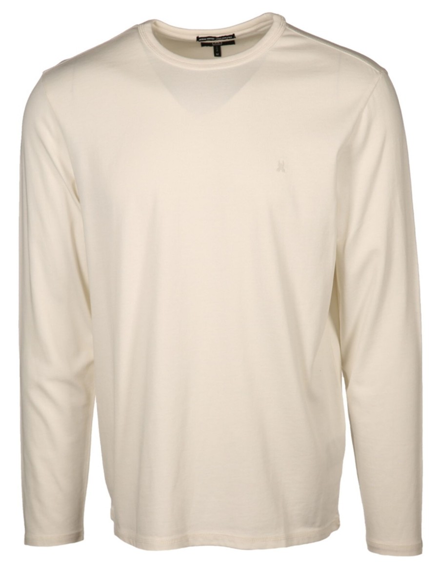 Herren Gaastra Shirts | Schlichtes Longsleeve In Weis