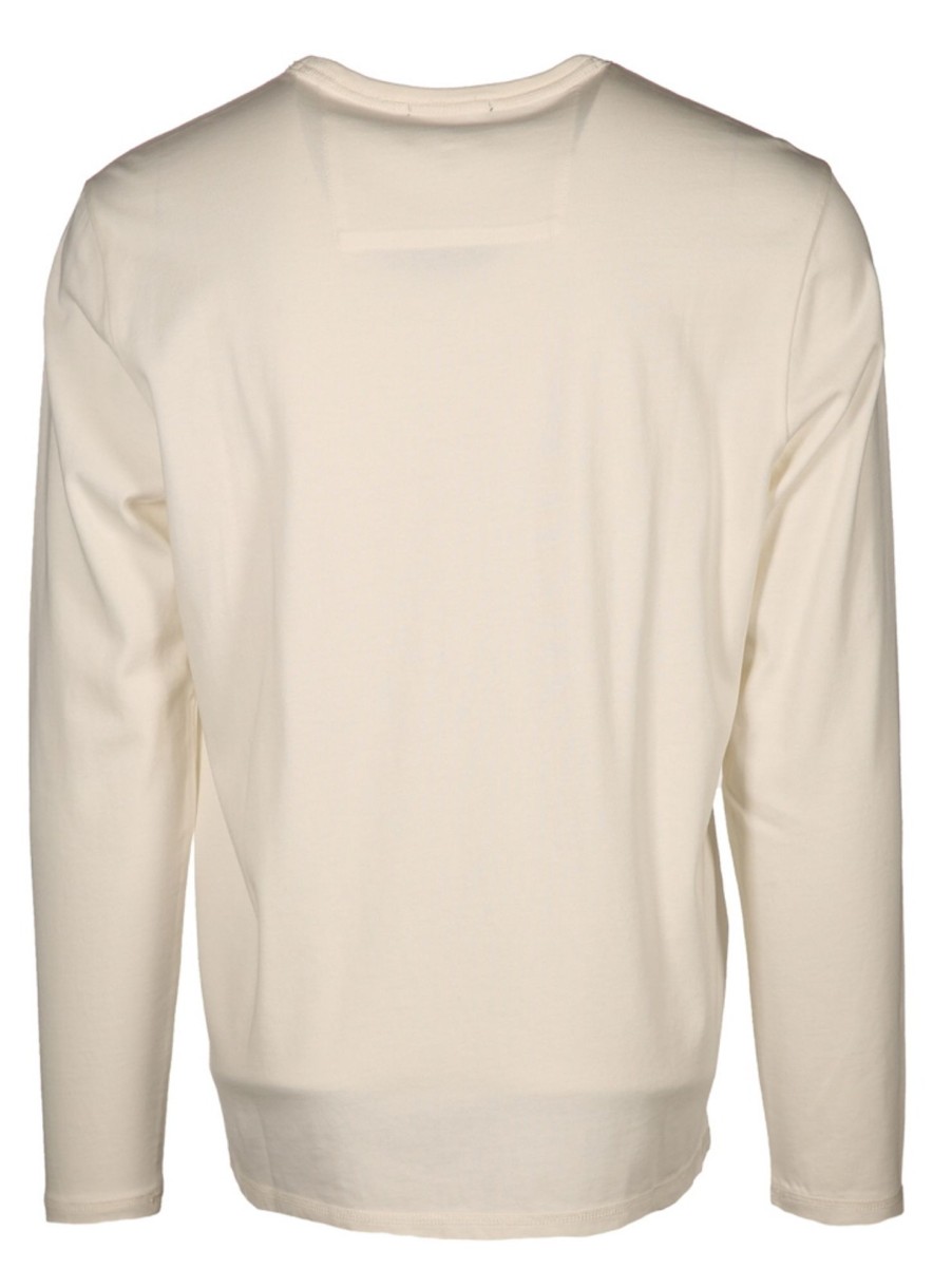 Herren Gaastra Shirts | Schlichtes Longsleeve In Weis