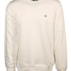 Herren Gant Pullover | Sweatshirt Mit Breitem Bund