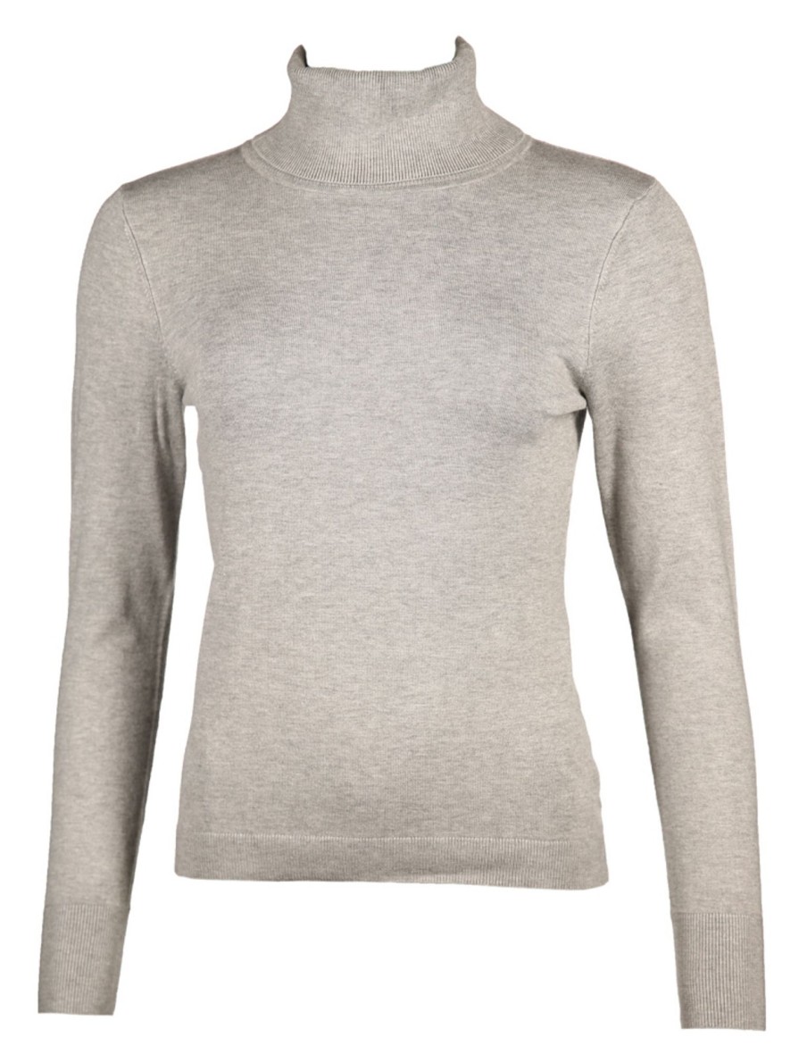 Damen S.Marlon Pullover | Rollkragenpullover In Grau