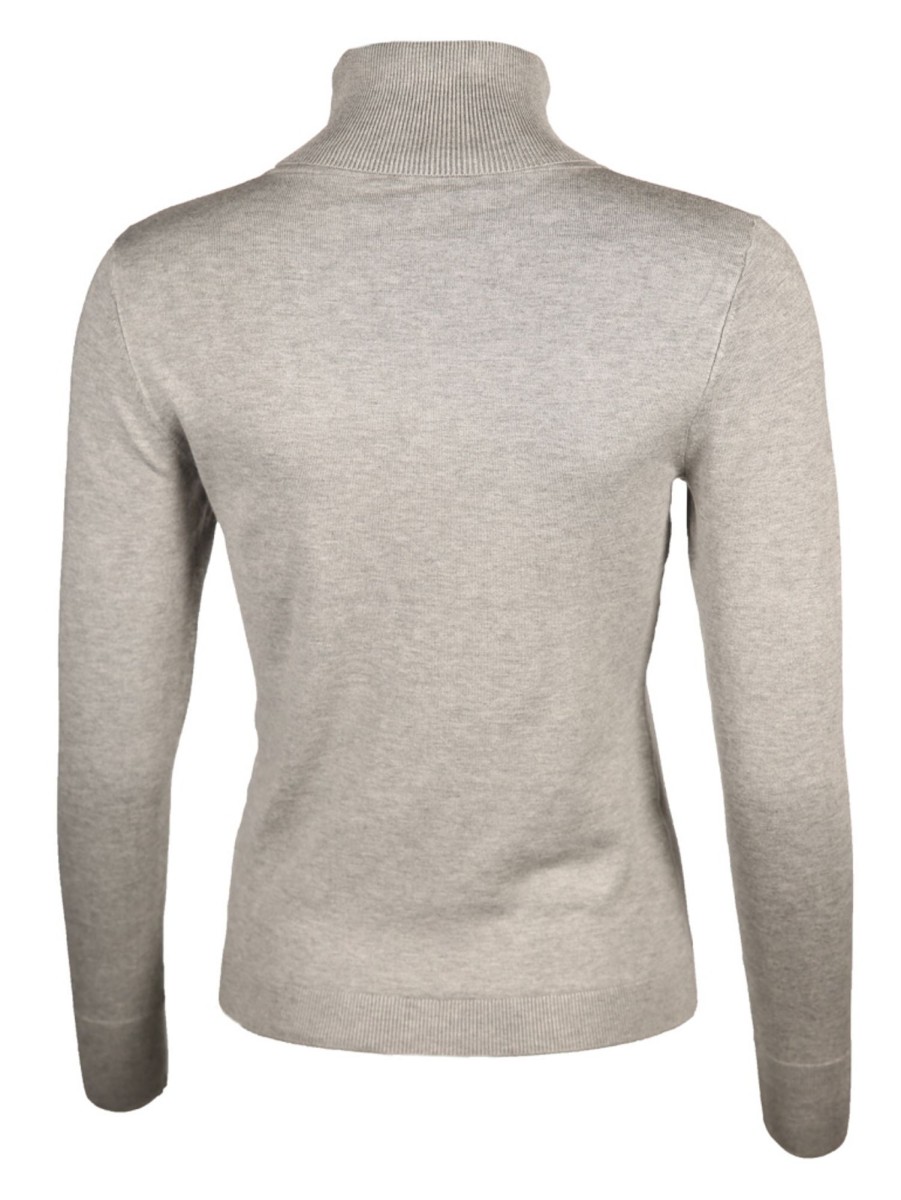 Damen S.Marlon Pullover | Rollkragenpullover In Grau