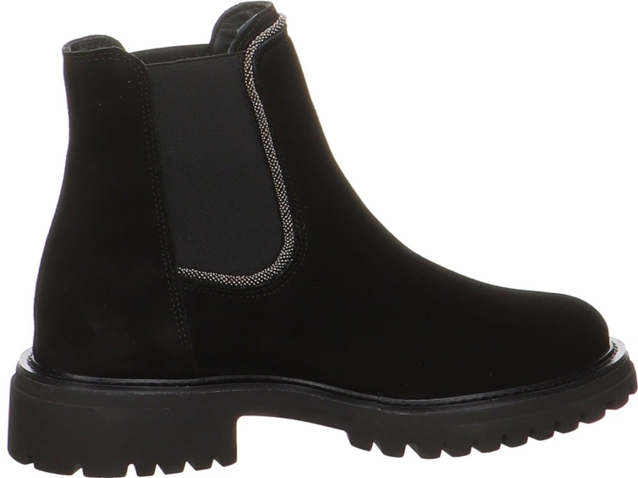 Damen Paul Green Warmfutter | Stiefelette Mit Glitzerstreifen