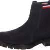 Herren Tommy Hilfiger Boots | Marineblauer Chelsea Boot