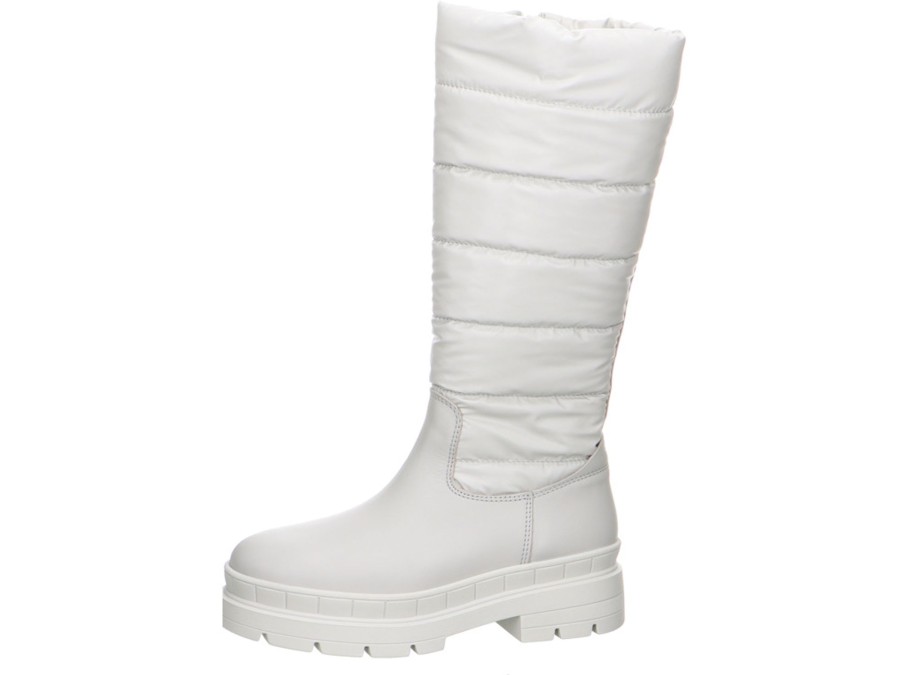 Damen Tamaris Warmfutter | Stiefel In Lack Stepp Optik