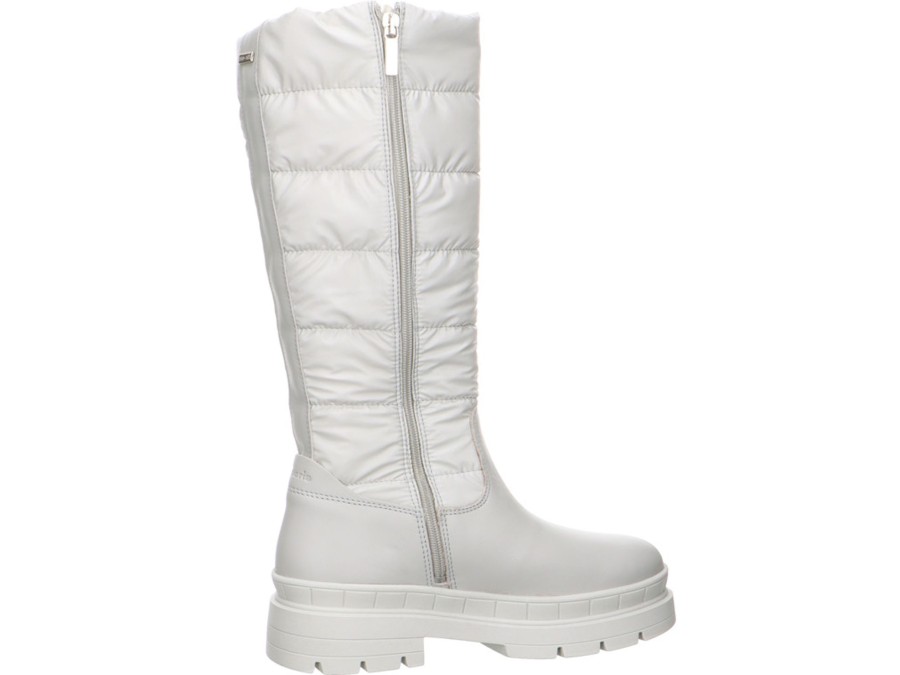 Damen Tamaris Warmfutter | Stiefel In Lack Stepp Optik