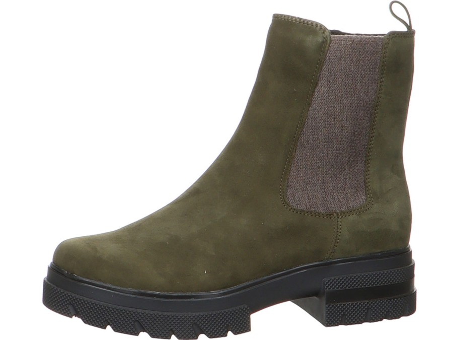 Damen Caprice Warmfutter | Chelsea Stiefelette In Khaki