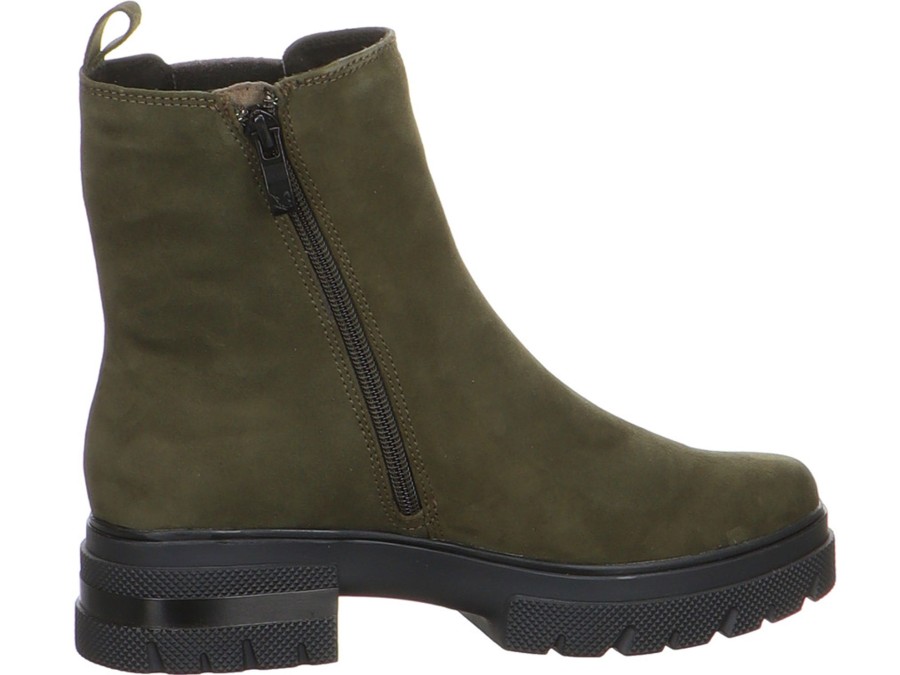 Damen Caprice Warmfutter | Chelsea Stiefelette In Khaki