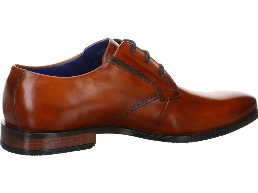 Herren Bugatti Halbschuhe | Businessschuh In Cognac - Gapo