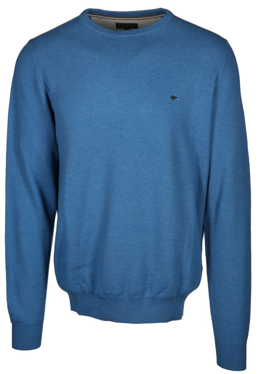 Herren Fynch-Hatton Pullover | Pullover Aus Strukturstrick