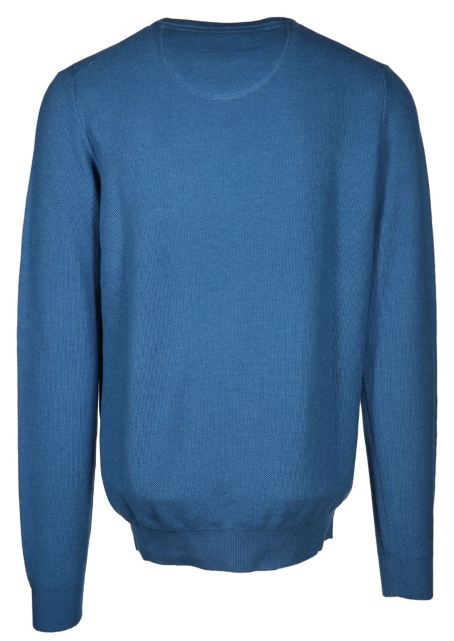 Herren Fynch-Hatton Pullover | Pullover Aus Strukturstrick