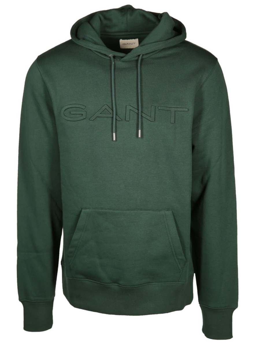 Herren Gant Sweatshirts / Hoodies | Hoodie Mit Kangurutasche