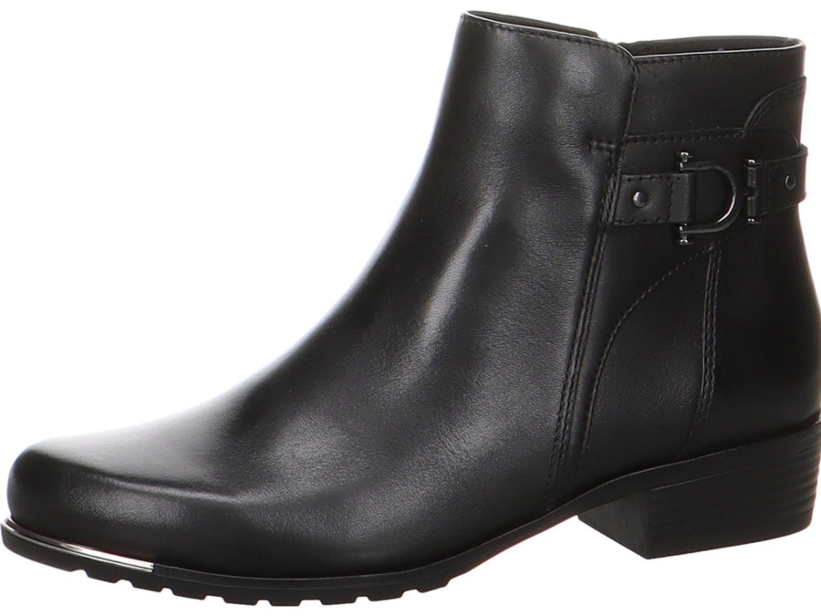 Damen Caprice Stiefeletten | Elegante Lederstiefelette