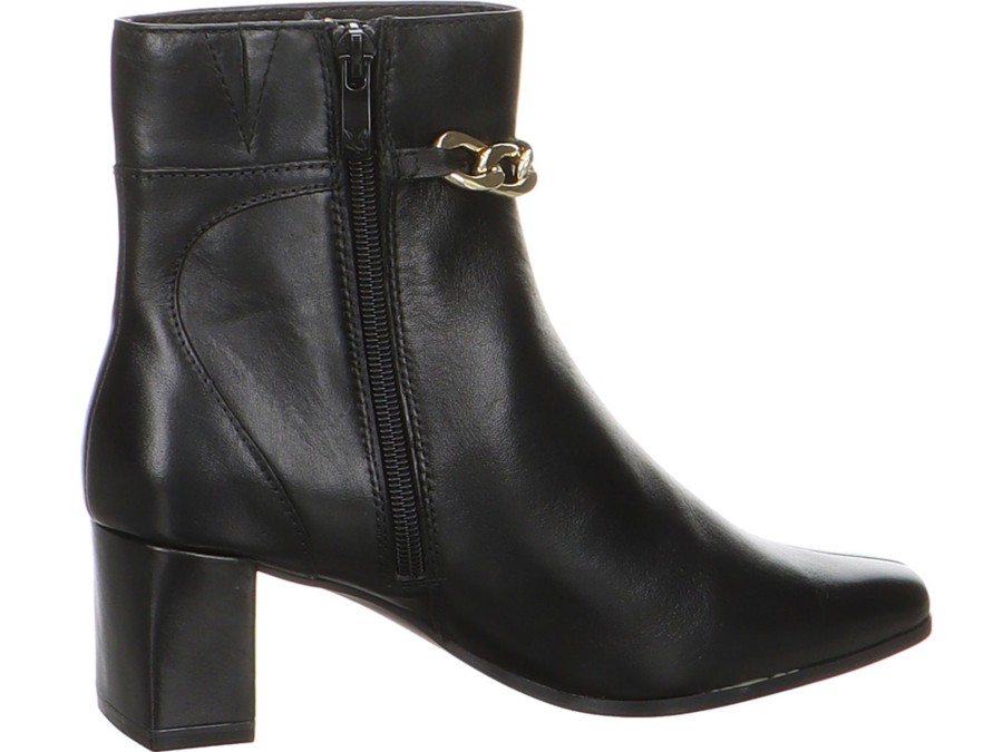 Damen Caprice Stiefeletten | Stiefelette Mit Schmuckdetail