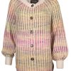 Damen Mos Mosh Mantel / Jacken | Strickjacke Mit Ballonarmeln