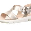 Damen Gabor Sandaletten | Sandalette Mit Keilabsatz