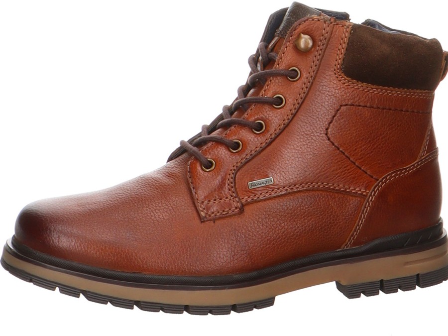 Herren Sioux Boots | Schnurstiefel Aus Glattleder - Jadranko-700-Tex