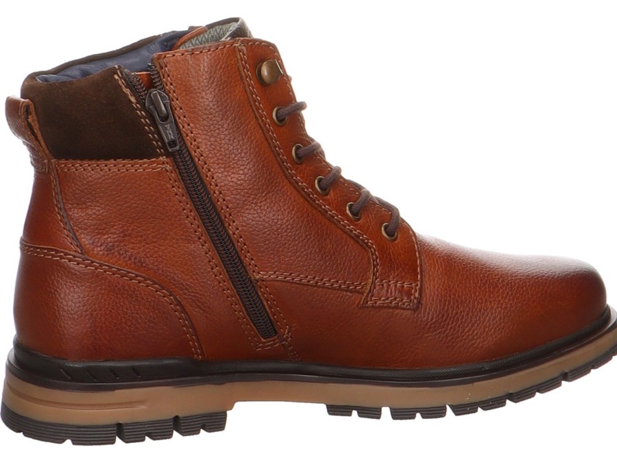 Herren Sioux Boots | Schnurstiefel Aus Glattleder - Jadranko-700-Tex