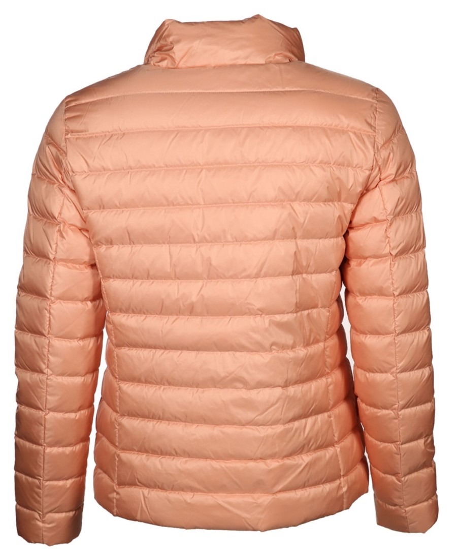 Damen Gant Mantel / Jacken | Lachsfarbene Steppjacke