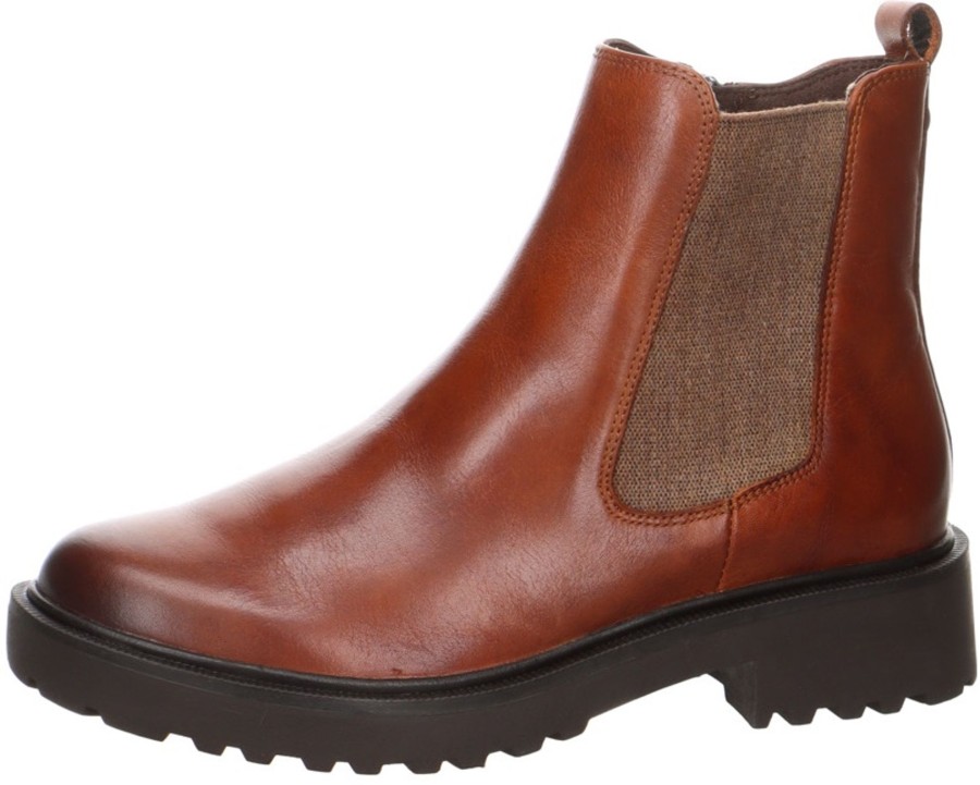 Damen Caprice Boots / Booties | Chelsea Bootie In Cognac