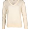 Damen Gant Pullover | Leichter Pullover Mit V-Ausschnitt