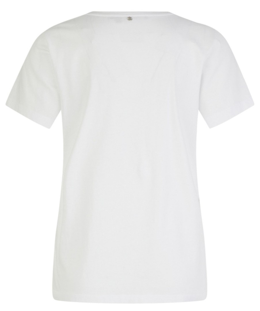 Damen Marc Aurel Shirts / Tops | T-Shirt Mit Strassapplikation