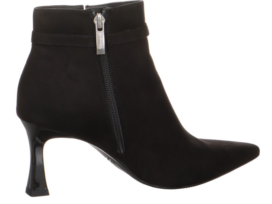 Damen Tamaris Stiefeletten | Stiefelette Mit Trapezabsatz