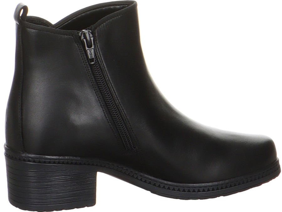 Damen Gabor Warmfutter | Stiefelette Mit Erhohtem Blockabsatz