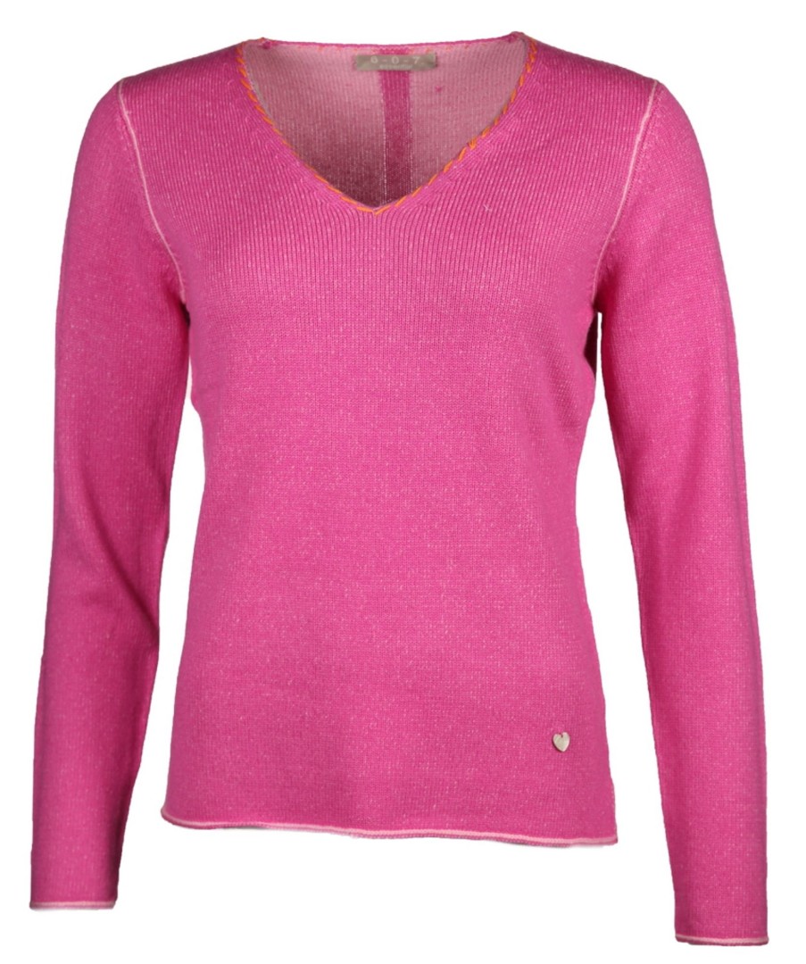 Damen six-o-seven Pullover | Pullover Mit V-Ausschnitt