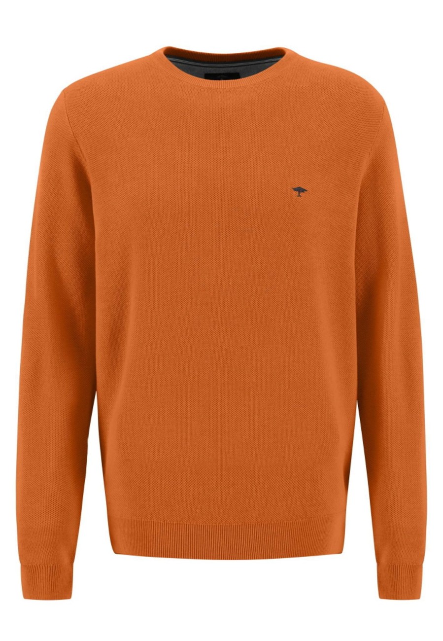 Herren Fynch-Hatton Pullover | Pullover Aus Strukturstrick